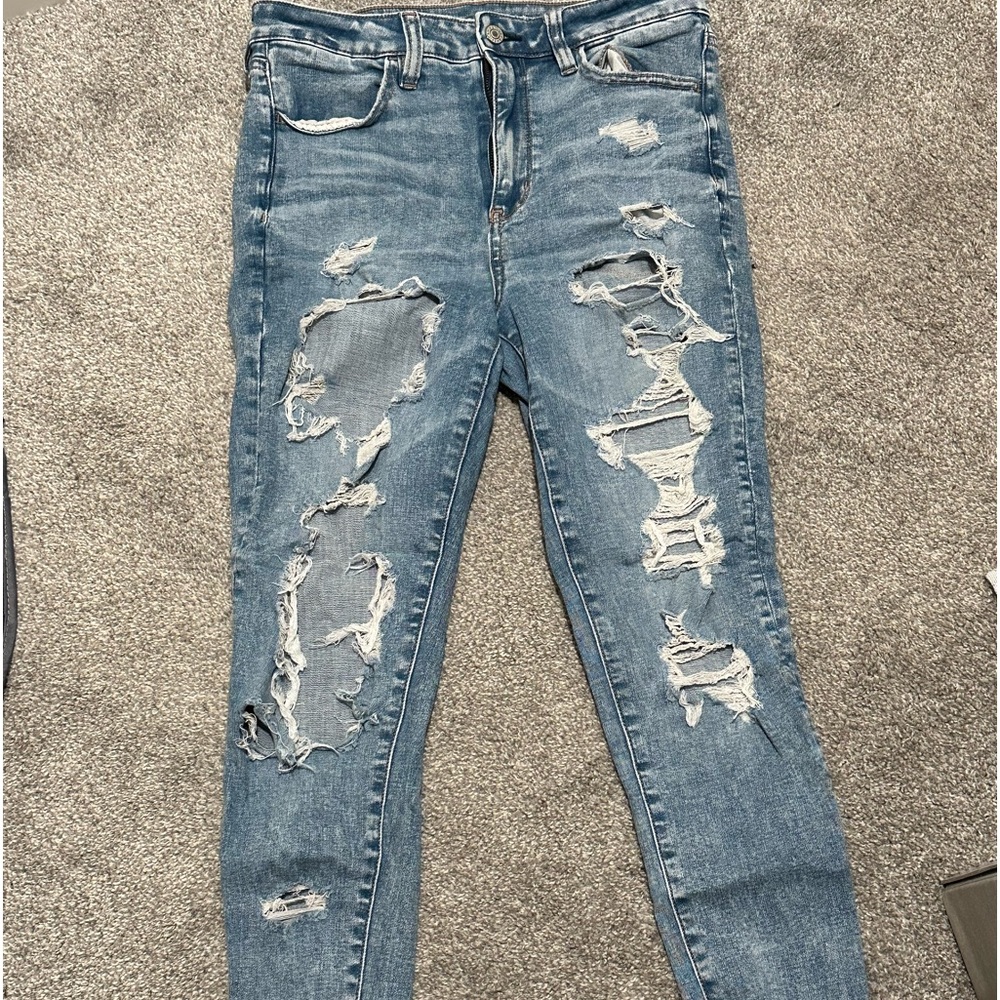 American Eagle, size 8 (short) Hi-rise jeggings